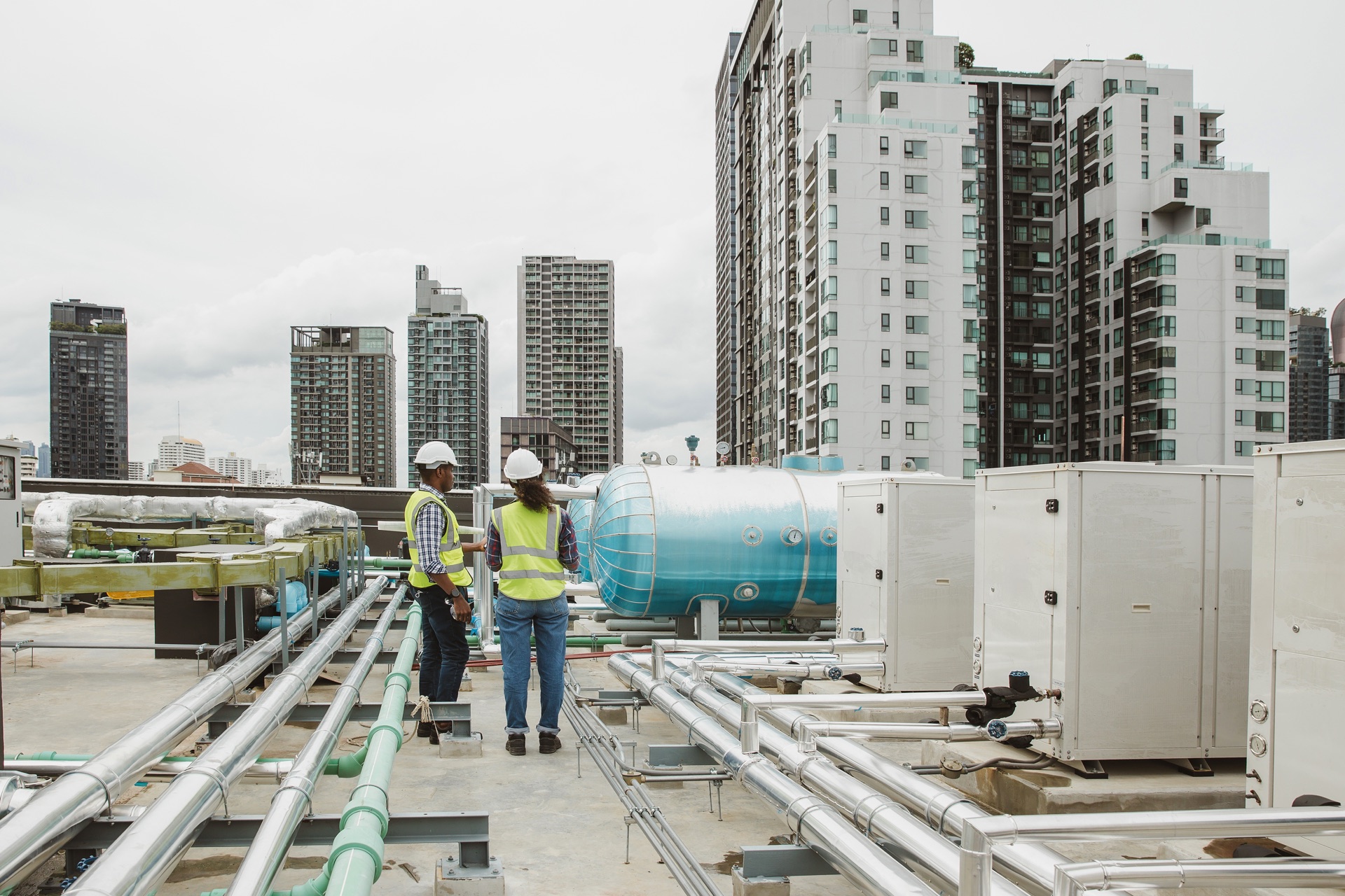 Gulf Coast technician on site